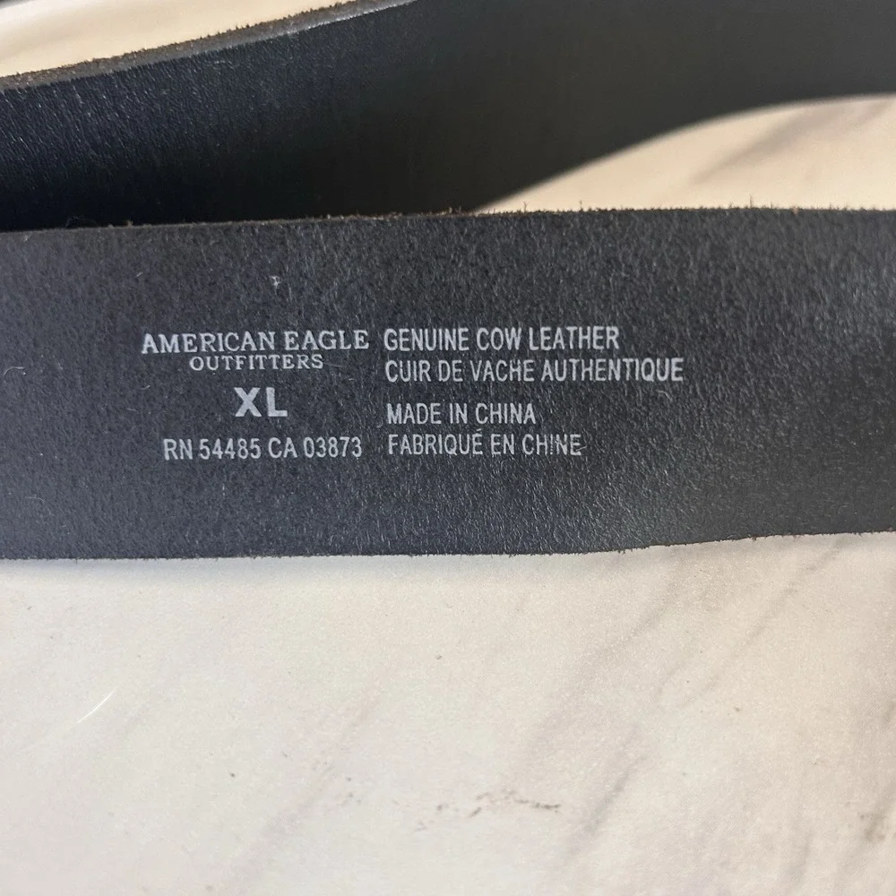American Eagle Outfitters‎ Genuine Cow Leather Brown Belt XL Men's Unisex BxPP